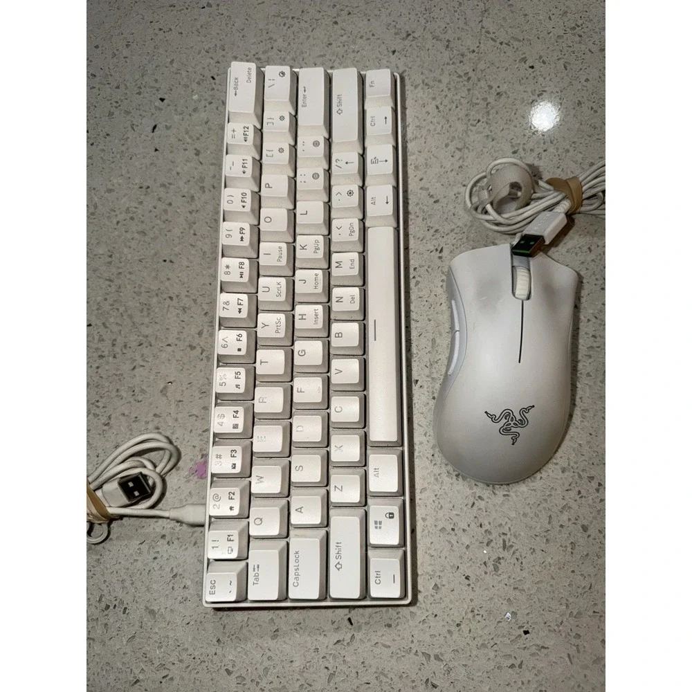 Royal Kludge Keyboard And Razor Gaming‎ Mouse